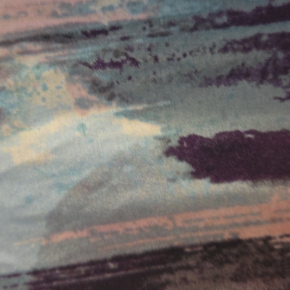 Logo By Lori Goldstein Abstract Print Women's Top Small - Picture 2 of 5